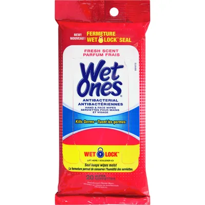 Wet Ones Antibacterial Wipes, Fresh Scent, Hand Wet Wipes