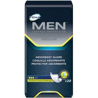 Incontinence Guards for Men, Maximum Absorbency, White, Men