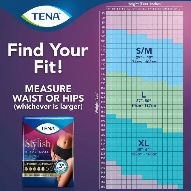 TENA PROskin Underwear with SkinComfort Formula