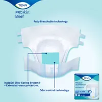 Adult Incontinence Brief, Ultra Absorbency, Regular, Lavender