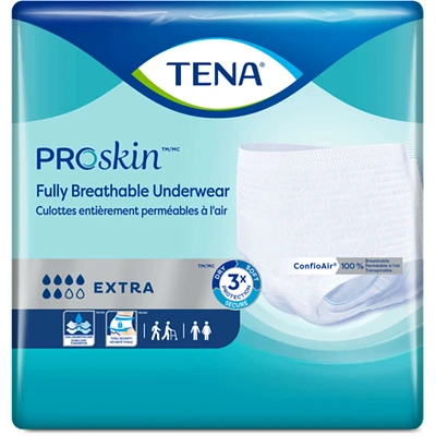 Protective Incontinence Underwear, Extra Absorbency