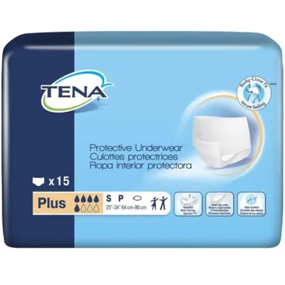 Protective Incontinence Underwear, Plus Absorbency