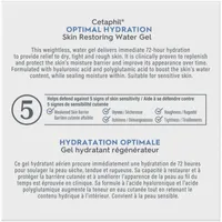 Optimal Hydration Skin Restoring Water Gel - Hydrating Face Moisturizer, 72 Hour Hydration, Ideal for Dry, Dehydrated Sensitive Skin, Fragrance Free, Dermatologist Recommended ​