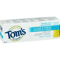 Tom's of Maine Clean and Fresh Fennel Natural Toothpaste  (Non-Fluoride) 85ML