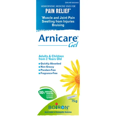 Arnicare Gel Relieves Muscle and Joint Pain, and Treats Bruises and Bumps