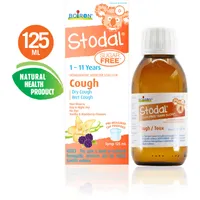 Children's Stodal Sugar Free Is a Homeopathic Syrup for Wet or Dry Cough in Children 1 to 11 Years of Age.