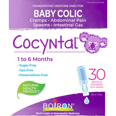 Cocyntal Relieves Baby Colic