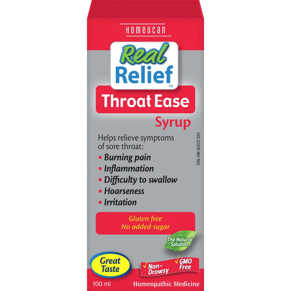 Real Relief Throat Ease Syrup