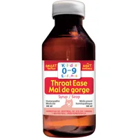 Kids 0-9 Throat Ease Syrup