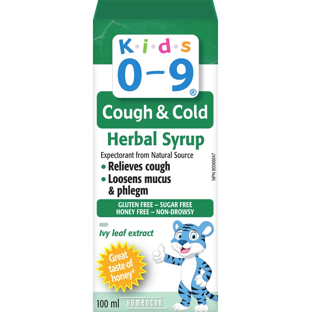 Kids 0-9 Cough & Cold Herbal Syrup