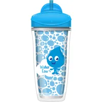 Sipsters Spill-Proof Milk & Water Straw Cups for Kids