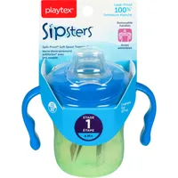 Playtex Stage 1 Sipsters Spill-Proof Soft Spout Training Cup