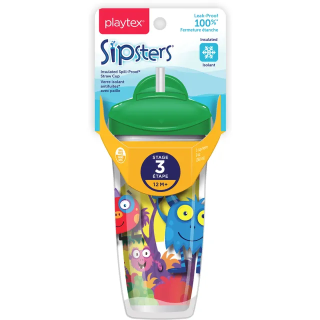 Playtex Sipsters Stage 2 360 Degree Peppa Pig Spill-Proof Leak