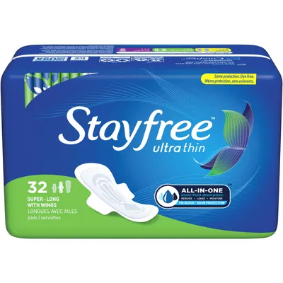 Stayfree Ultra Thin Pads with Wings