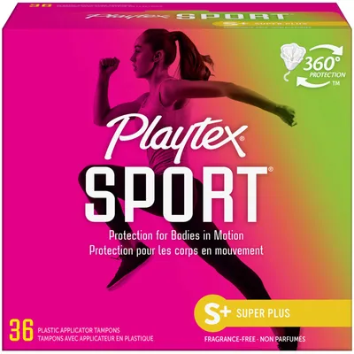 Playtex Sport Tampons, Unscented
