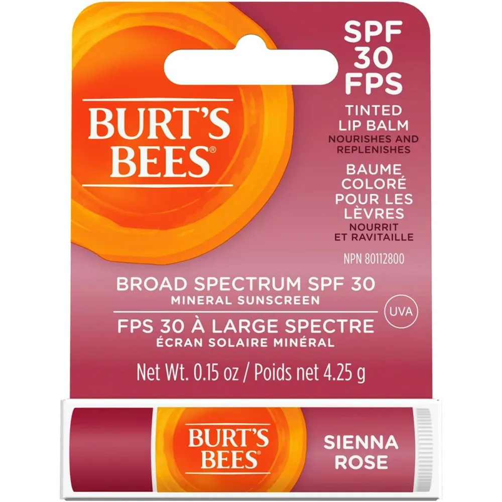 Tinted Lip Balm, SPF 30 100% Natural Origin Mineral Sunscreen