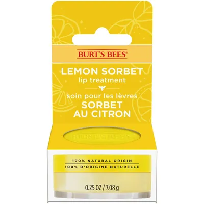 100% Natural Origin Lemon Sorbet with Vitamin C Lip Treatment