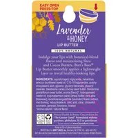 100% Natural Moisturizing Lip Butter with Lavender & Honey