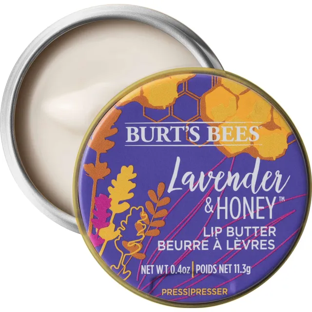 Burt's Bees 100% Natural Origin Lip Butter With Moisturizing Shea and Cocoa  Butters Wild Rose and Berry