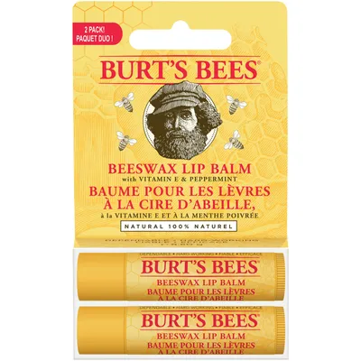 Burt’s Bees Beeswax, 100% Natural Moisturizing Lip Balm