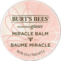 Burt's Bees® 100% Natural Origin Goodness Glows Miracle Balm, Softens Dry Skin –17g Tin