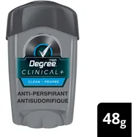 Degree Men Antiperspirant Stick for sweat control Clinical+ Clean antibacterial odour protection 48 g