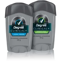 Degree Men Antiperspirant Stick for sweat control Clinical+ Clean antibacterial odour protection 48 g