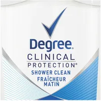 Degree for Women Clinical Protection Antiperspirant Stick for sweat protection Shower Clean antibacterial odour protection 48 g