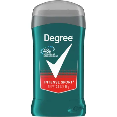 Degree Men  Deodorant Stick Intense Sport men's deodorant for 48h odour protection and long-lasting freshness 85 g