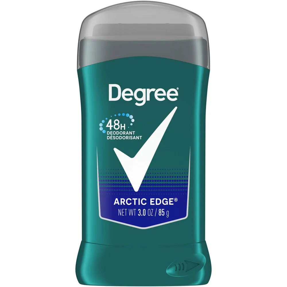 Degree Men  Deodorant Stick Arctic Edge men's deodorant for 48h odour protection and for long-lasting freshness 85 g