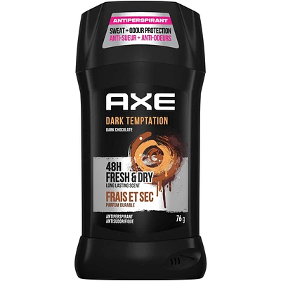 AXE Dark Temptation Antiperspirant Stick for Long Lasting Sweat Protection  48H Anti-Sweat 76 g