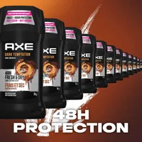 AXE Dark Temptation Antiperspirant Stick for Long Lasting Sweat Protection  48H Anti-Sweat 76 g