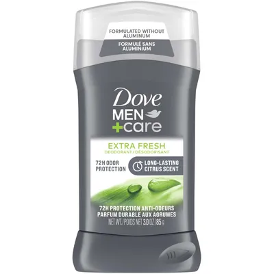 Men+Care  Deodorant Stick aluminum-free deodorant formula for 72H protection Extra Fresh with Vitamin E and Triple Action Moisturizer