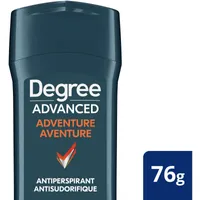Degree Men Advanced Antiperspirant Stick for 72H Sweat & Odour Protection Adventure Deodorant with MotionSense Technology 76 g