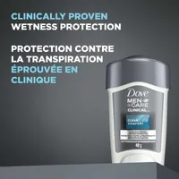 Dove Men+Care Clinical Protection Antiperspirant for total skin comfort Clean Comfort antibacterial odour protection 48 g