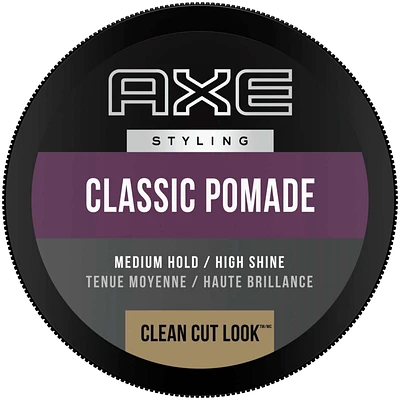 AXE Styling Pomade for Clean Cut Look Classic Medium Hold, High Shine 75 g