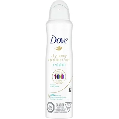 Advanced Care Invisible Dry Spray Antiperspirant Deodorant for Women Sheer Cool Scent with Pro-Ceramide Technology for Soft, Resilient Skin