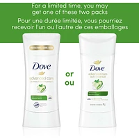 Dove Advanced Care Antiperspirant Stick For Smooth Underarms Cool Essentials antibacterial odour protection 74 g
