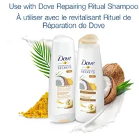 Dove Nourishing Secrets Shampoo for damaged hair Repairing Ritual with coconut oil and turmeric 355 ml