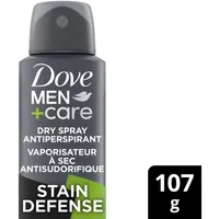 Dove Men+Care Dry Spray Antiperspirant Stain Defense Fresh antibacterial odour protection 107 GR