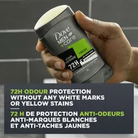 Dove Men+Care Antiperspirant Stick Stain Defense Fresh antibacterial odour protection 76 GR