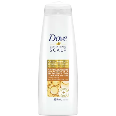 Dove Derma+Care Shampoo Dryness + Itch Relief 355 ML