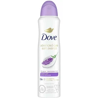 Advanced Care Lavender Scent Dry Spray Antiperspirant Deodorant for Women with Pro-Ceramide Technology for Soft, Resilient Skin
