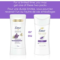 Dove Nourishing Secrets Antiperspirant Lavender Scent antibacterial odour protection 74 g