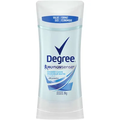 Degree for Women Antiperspirant Stick for 48-hour odour protection Shower Clean antibacterial odour protection 74 g