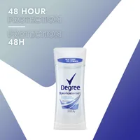 Degree for Women Antiperspirant Stick for 48-hour odour protection Shower Clean antibacterial odour protection 74 g