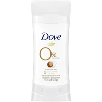 Dove 0% Aluminum Deodorant Stick for 48-hour odour protection Shea Butter aluminum-free deodorant for smooth underarm 74 g