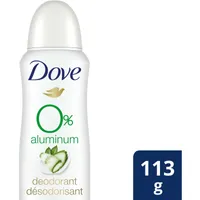 0% Aluminum Deodorant Spray For 48 Hour Protection Cucumber & Green Tea Aluminum Free Women's Deodorant 113 g