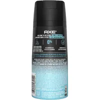 AXE  Deodorant Body Spray Long lasting odour protection with 48 hour light & refreshing scent Cool Ocean men’s deodorant formulated without aluminum 113 g