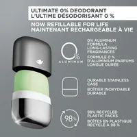 Deodorant Refill 0% Aluminum Fresh Feel Aluminum Free Deodorant